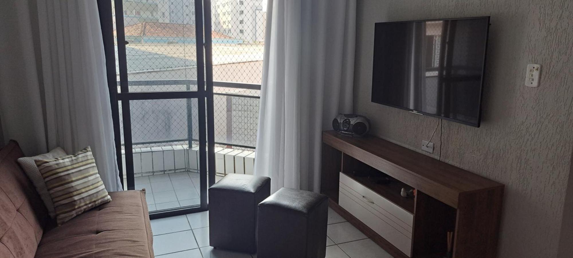Apartamento Praia Grande - Vila Guilhermina Kültér fotó